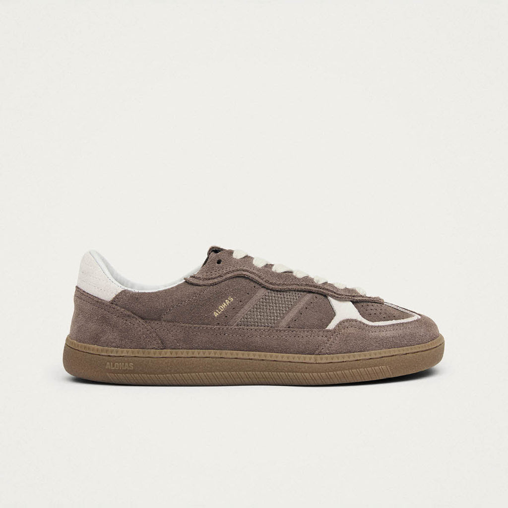 Tb.00 Barefoot Rife Taupe Leather Sneakers
