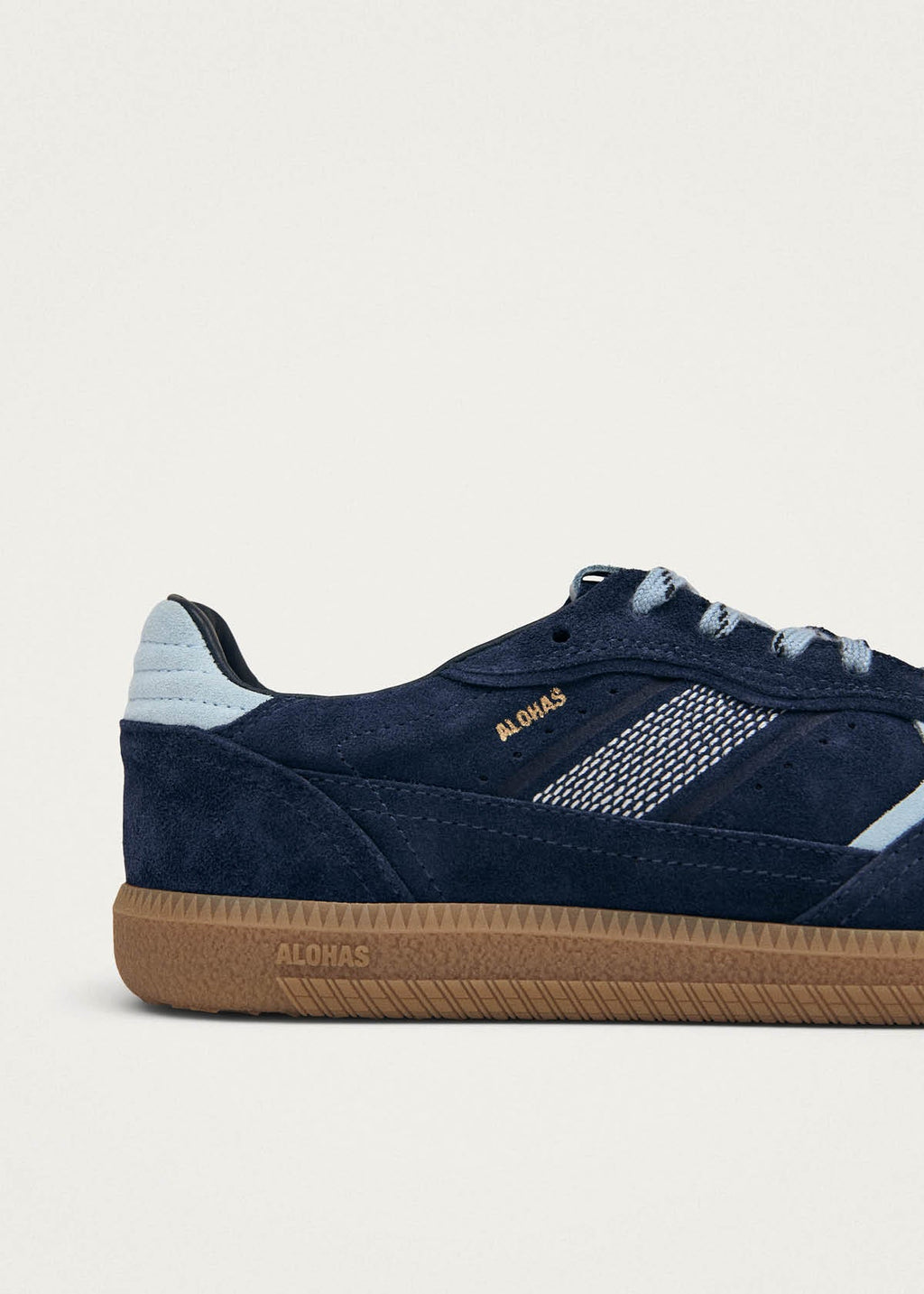 Tb.490 Rife Blue Tones Leather Sneakers