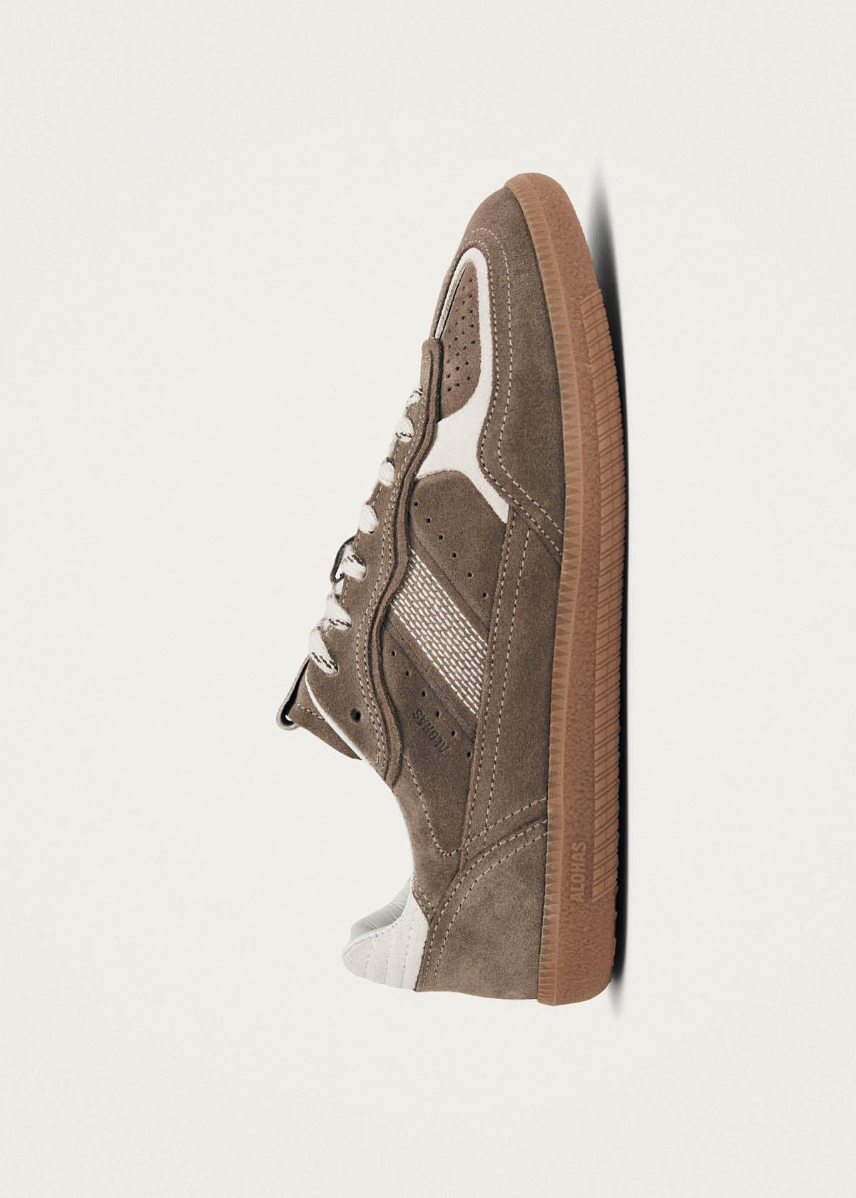 Tb.490 Rife Taupe Leather Sneakers